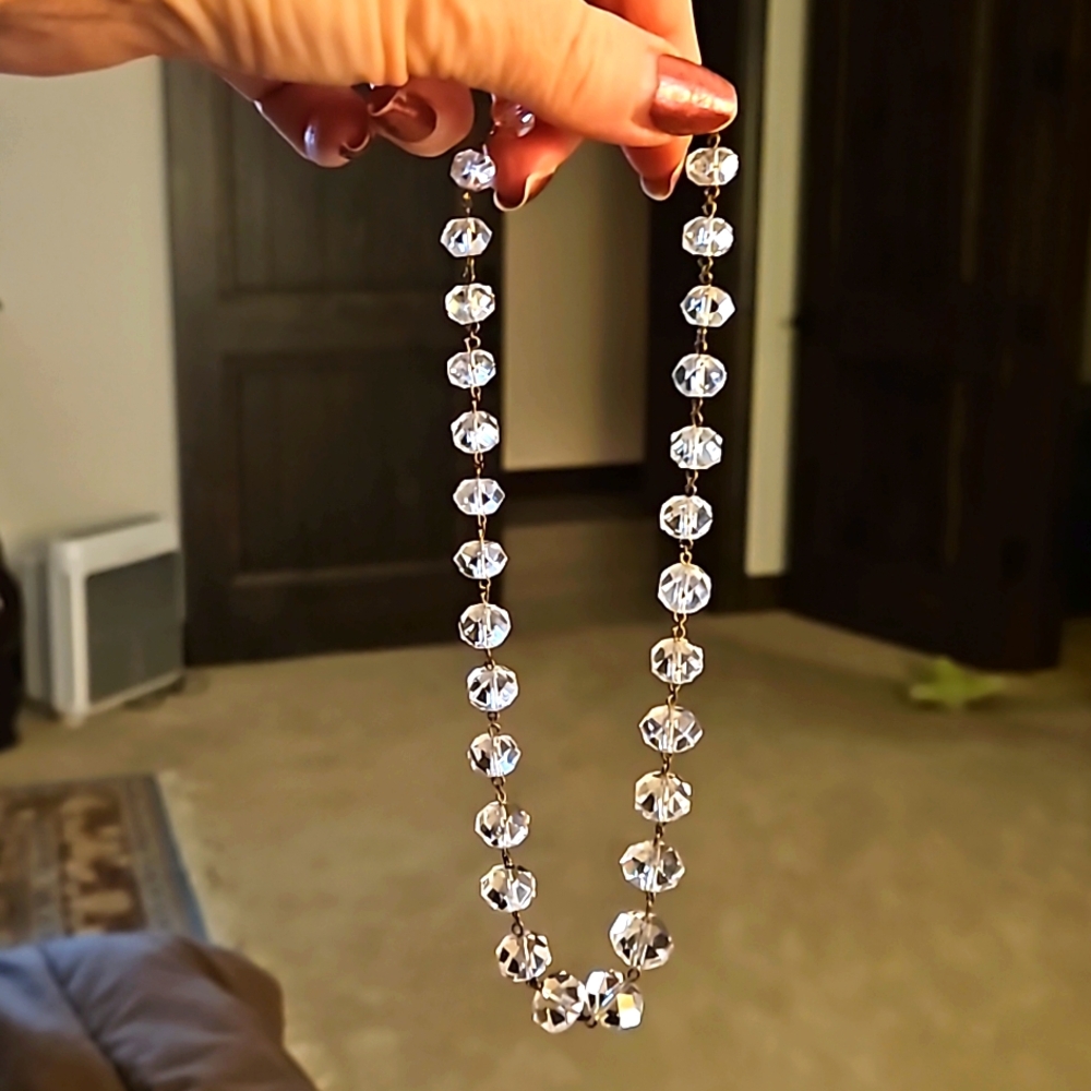 Vintage Cut crystal graduated early 1900's